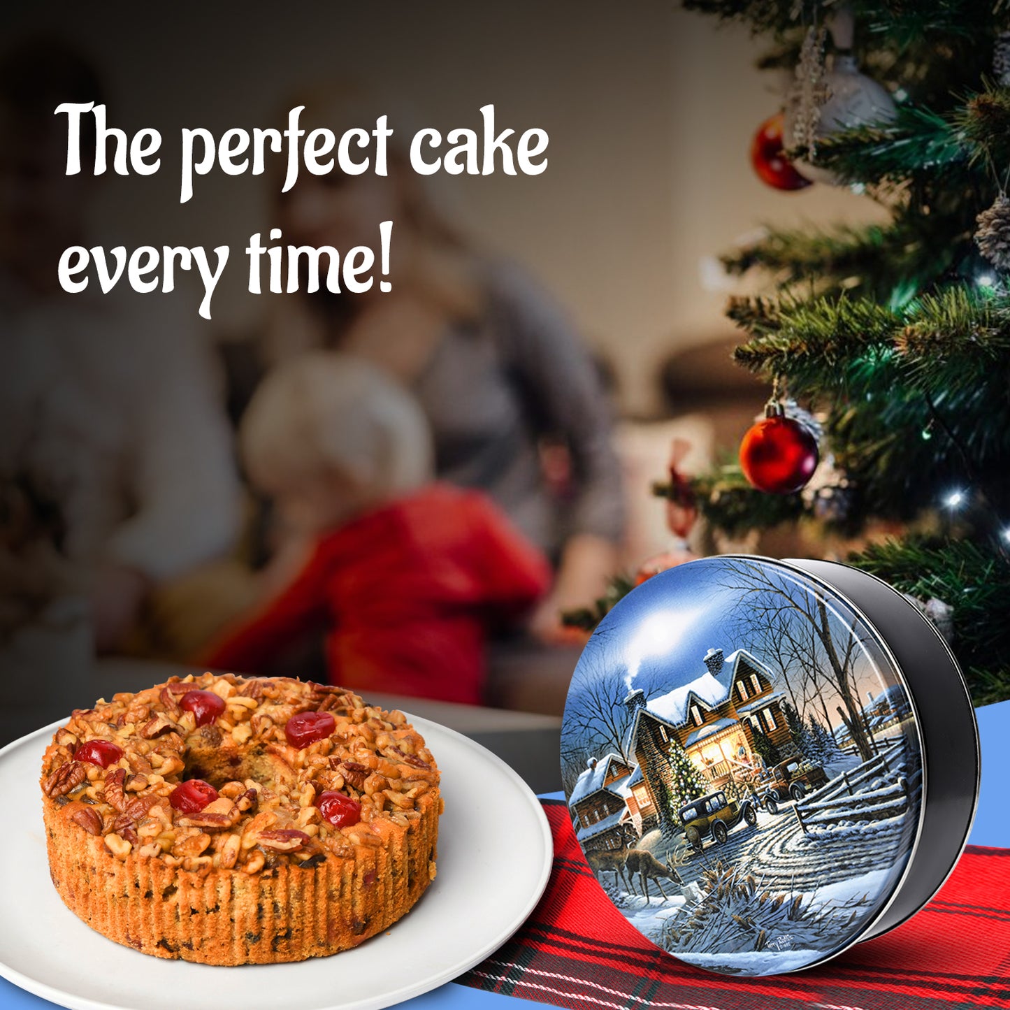 Perfect for Christmas gifts - Gourmet British fruitcake mix.